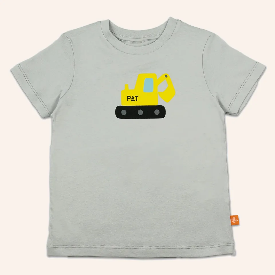orangenkinder-bagger-pat-t-shirt-grau-kinderkleidung-baumwolle image 1