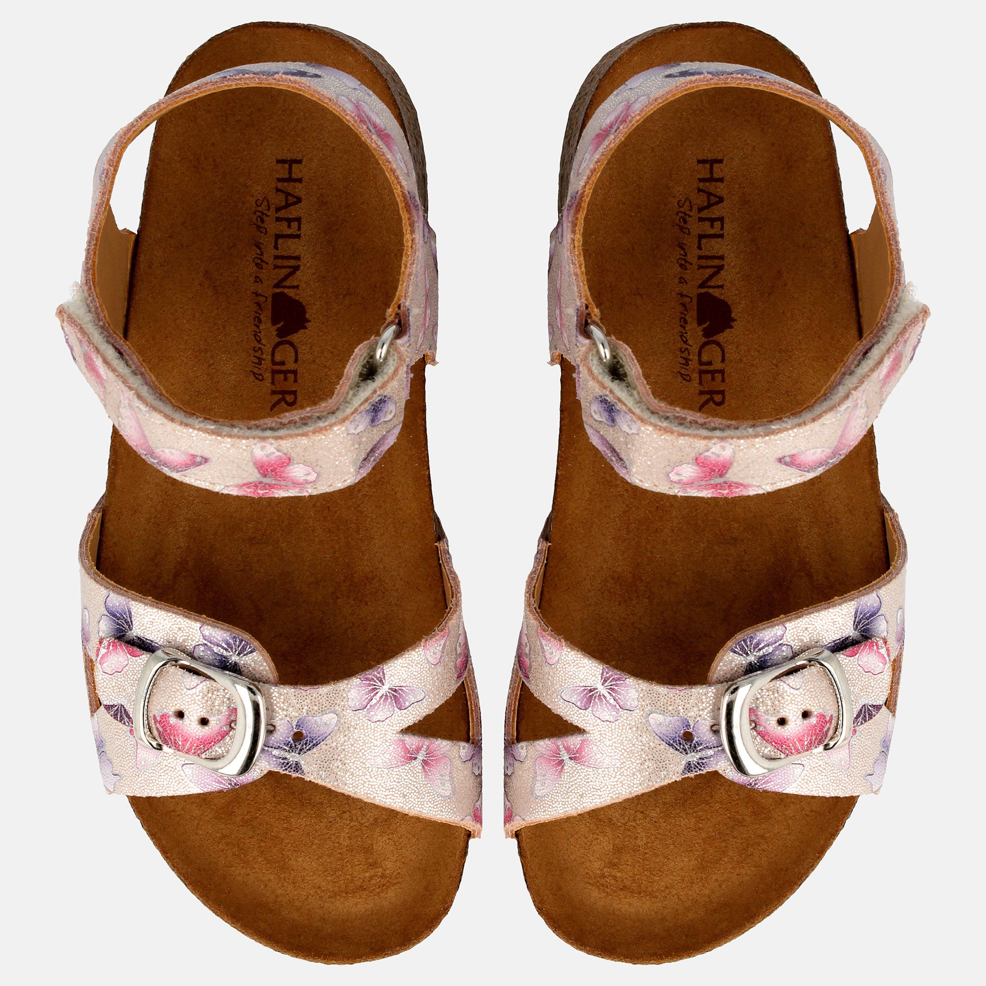 haflinger-fritzi-papillon-kinder-leder-sandale image 2