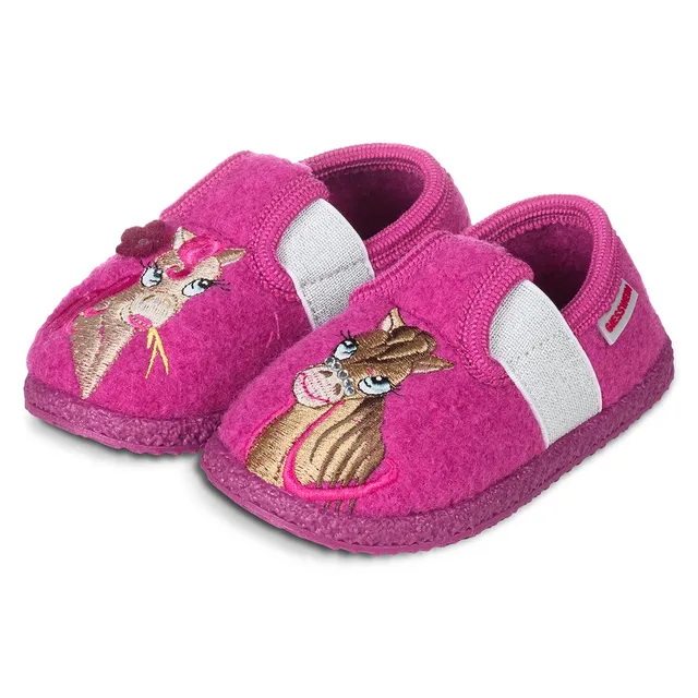 giesswein-trebendorf-kinder-hausschuh-schurwolle-pink image 1