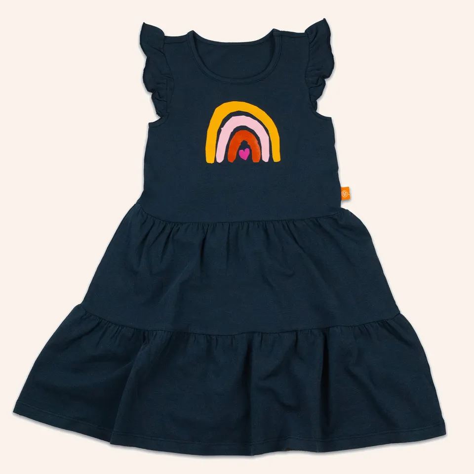 orangenkinder-regenbogenkleid-reginchen-blau-baumwolljersey-kleid image 1