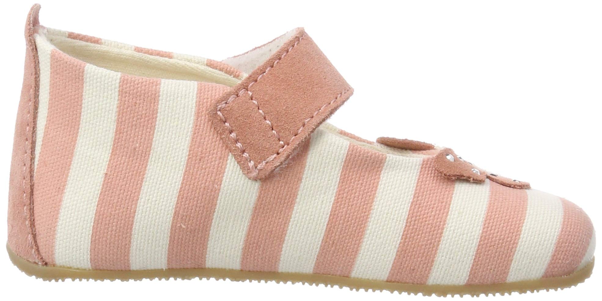 living-kitzb-hel-babyballerina-streifen-und-schmetterling-m-dchen-hausschuhe image 6