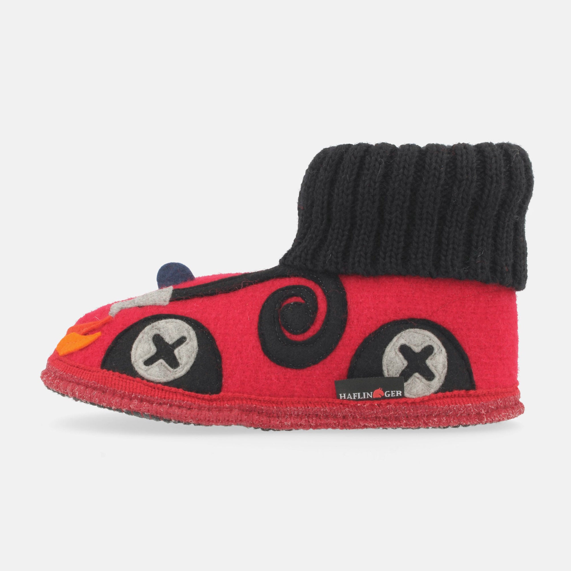 haflinger-h-ttenschuh-feuerwehr-kinder-hausschuh-wollwalk-kn-chelhoch image 5