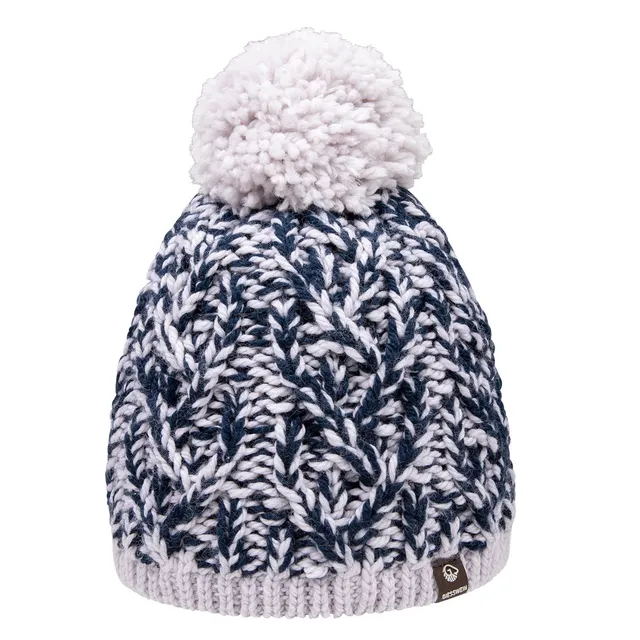 giesswein-beanie-seek-pfle-grobstrick-m-tze-mit-bommel-und-fleece image 1