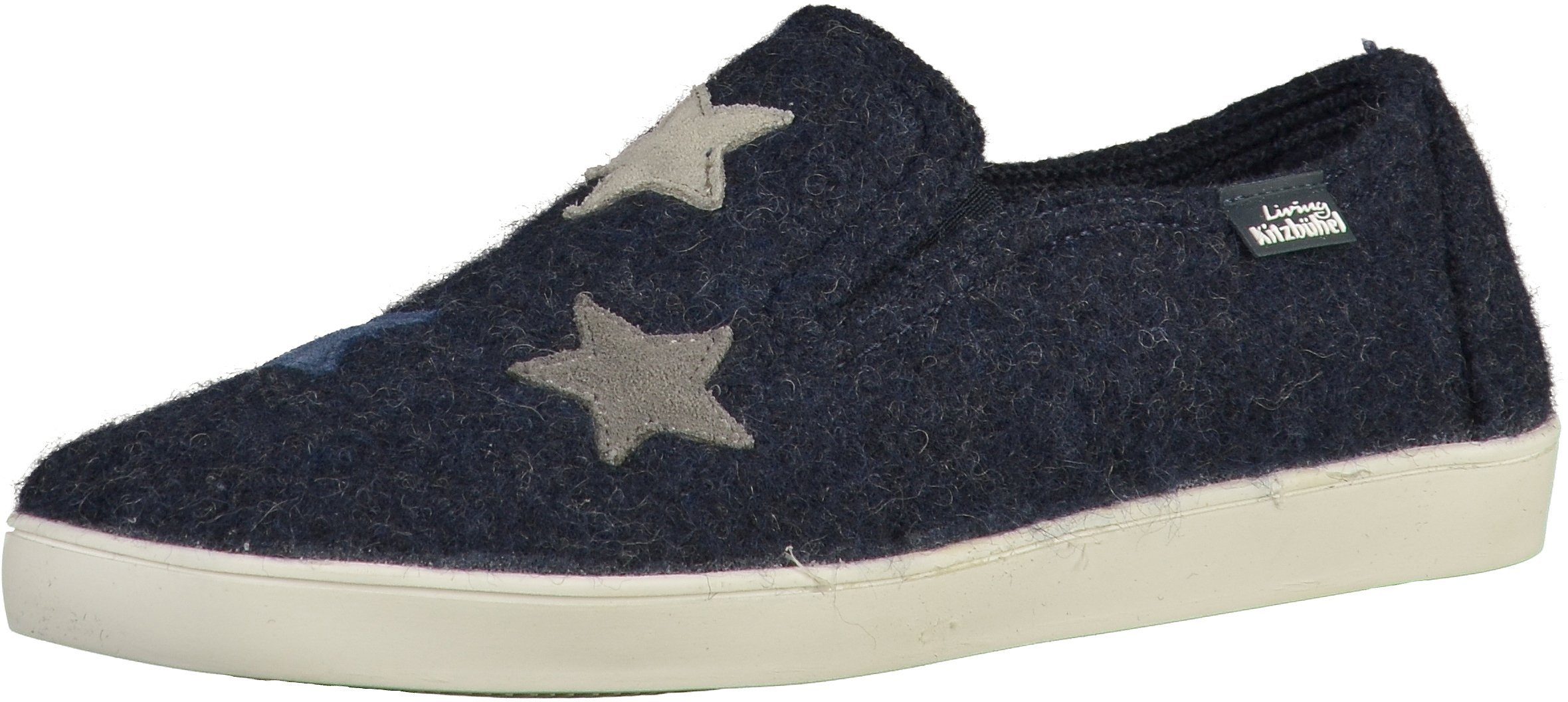 living-kitzb-hel-3241-slipper-dunkelblau-walk-hausschuh-aus-schurwolle image 1