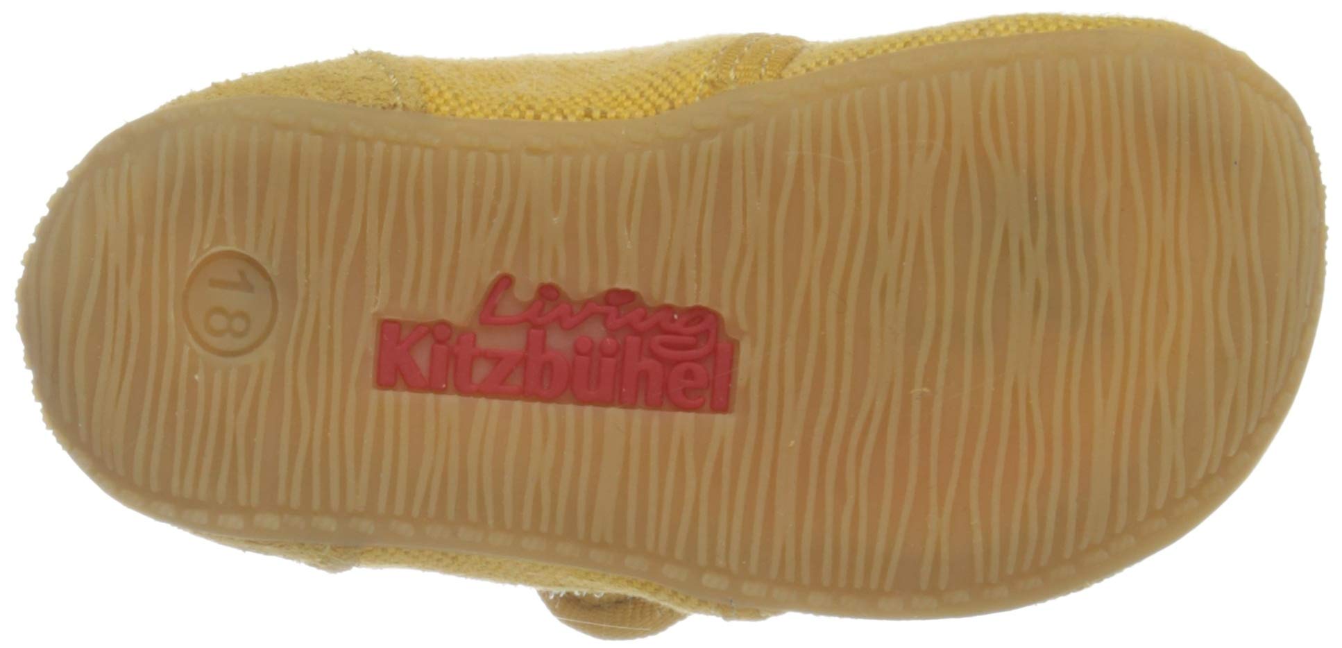 living-kitzb-hel-3120-kinder-hausschuhe-baumwolle-mit-leder-innensohle-und-klett image 4