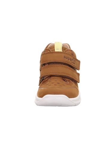 superfit-baby-jungen-breeze-sneaker-braun-gelb-3020-lauflernschuh image 7