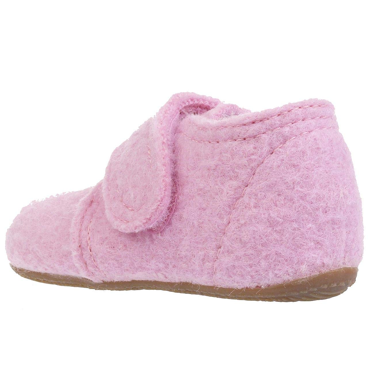 living-kitzb-hel-modell-3005-baby-hausschuh-klett-schurwolle-rosa-eu-18 image 3