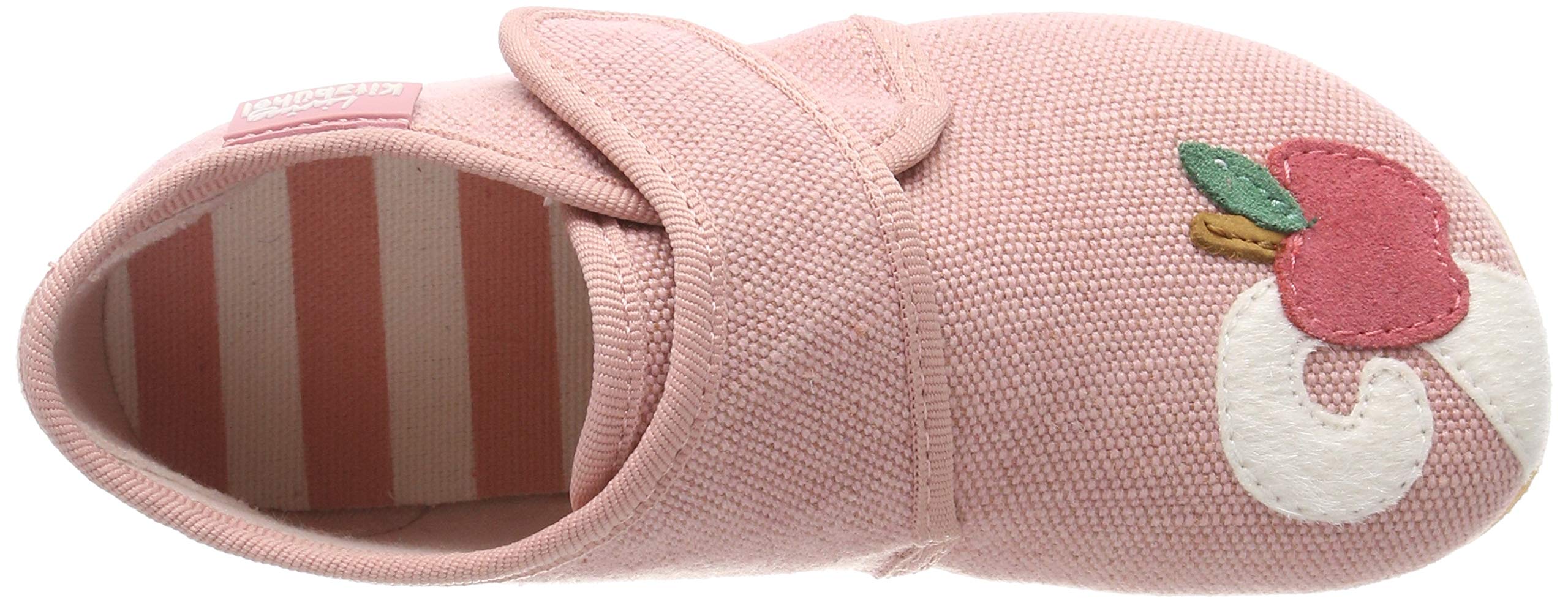 living-kitzb-hel-babyklettschuh-katze-und-apfel-m-dchen-hausschuhe image 5