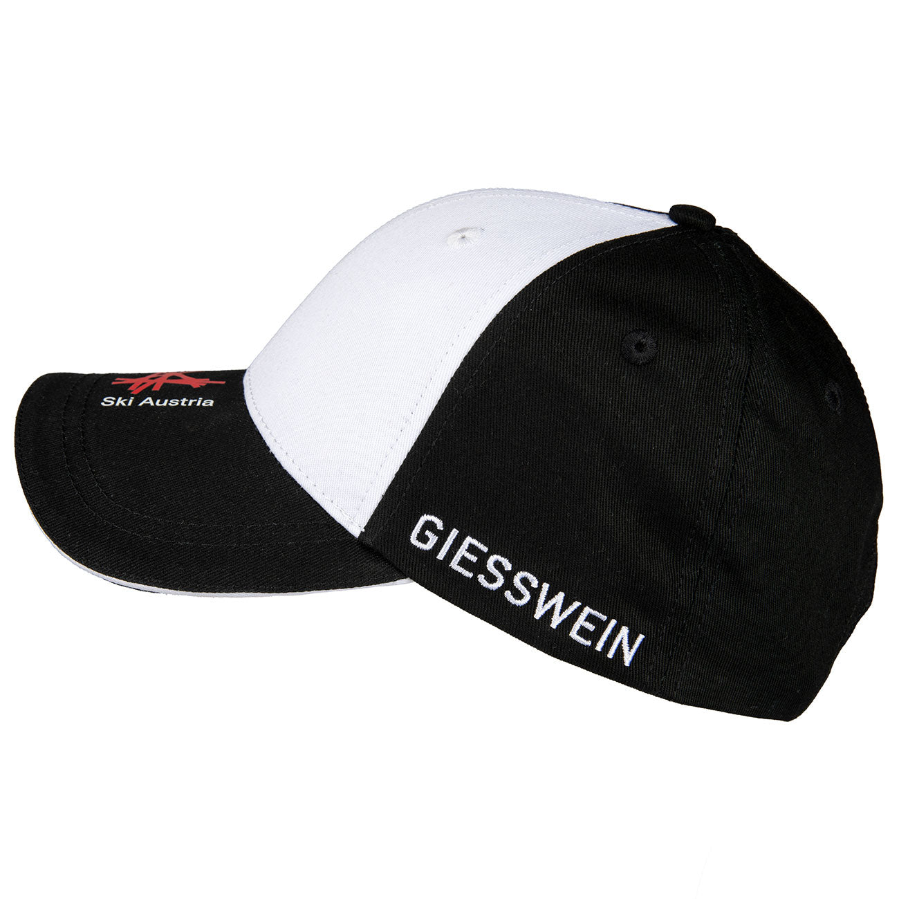 giesswein-ski-austria-baseball-cap-wei-schwarz image 2
