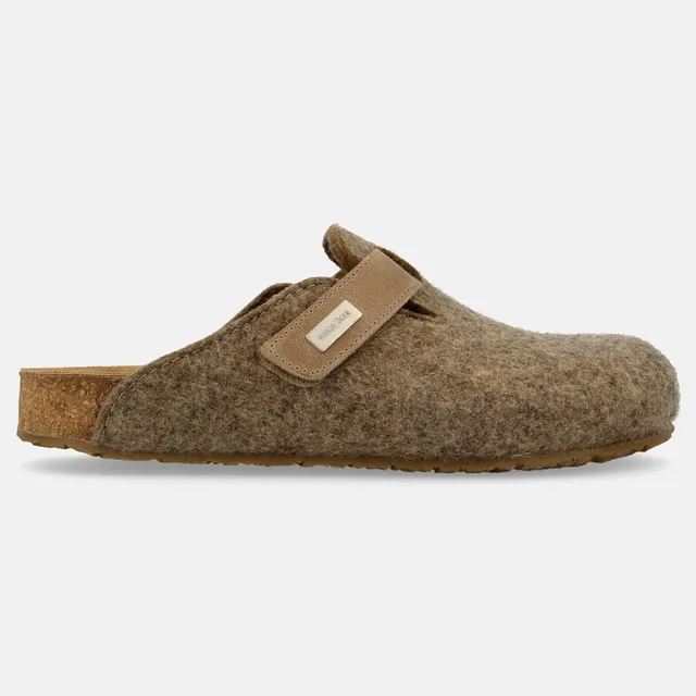 haflinger-bio-kurt-wollfilz-hausschuh-mit-klettverschluss image 1