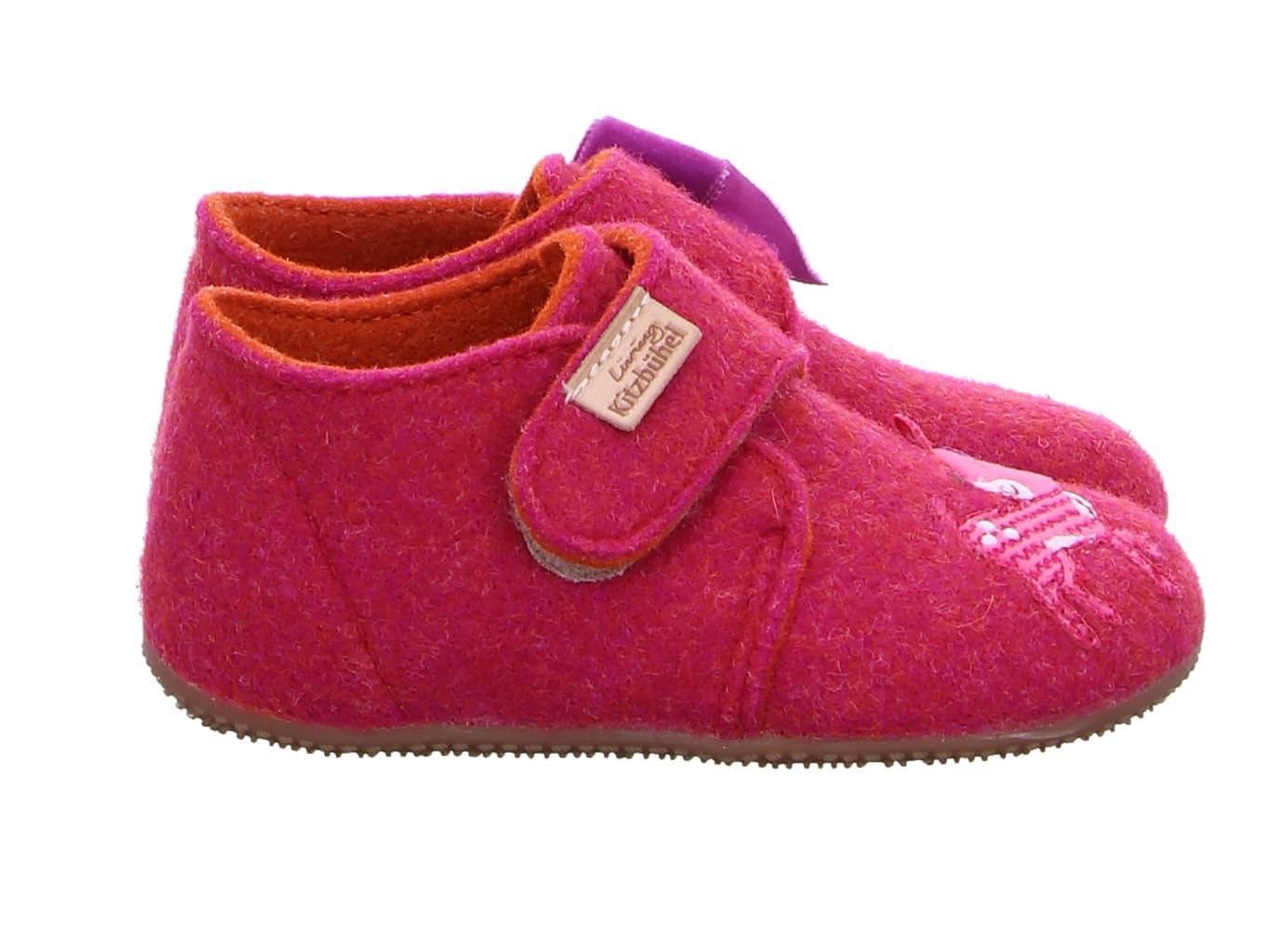 living-kitzb-hel-renate-reh-damen-slipper-filz-mit-reh-motiv image 4