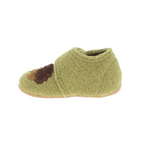 living-kitzb-hel-babyklettschuh-igel-und-pilz-hausschuh-jungen image 7