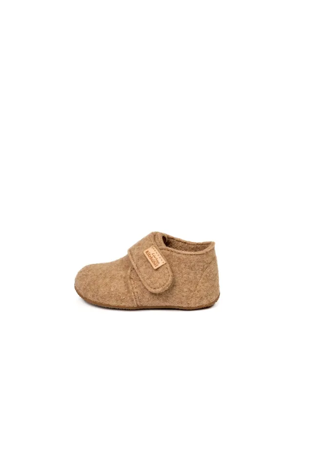 living-kitzb-hel-babyklettschuh-filz-unifarben-unisex-baby-hausschuhe image 1