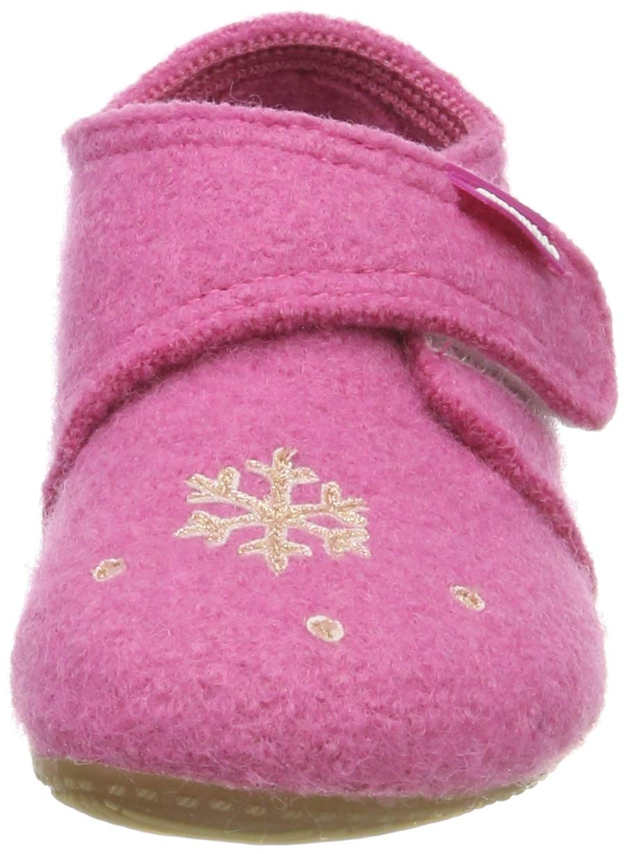 living-kitzb-hel-babyklettschuh-winterflamingo-m-dchen-hausschuh-schurwolle image 2