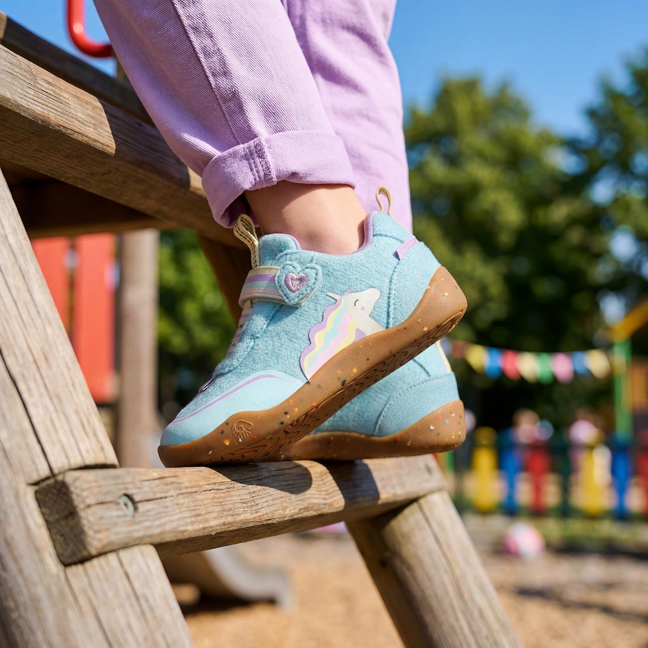 giesswein-wooly-steps-barefoot-einhorn-barfu-schuh-kinder-gr-n image 2