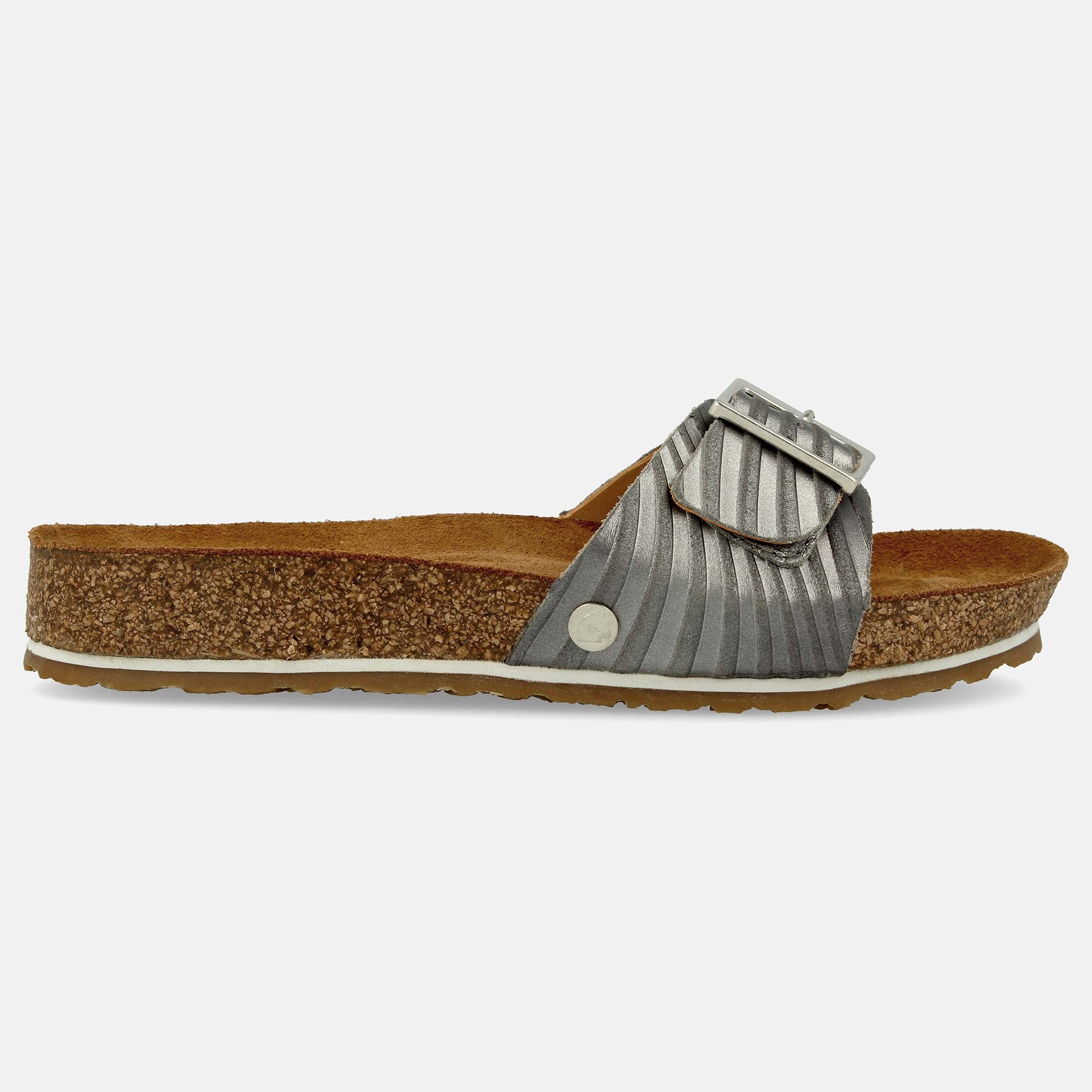 haflinger-gina-samos-ledersandale-f-r-damen-strukturleder-mit-schimmer-kork-late image 7