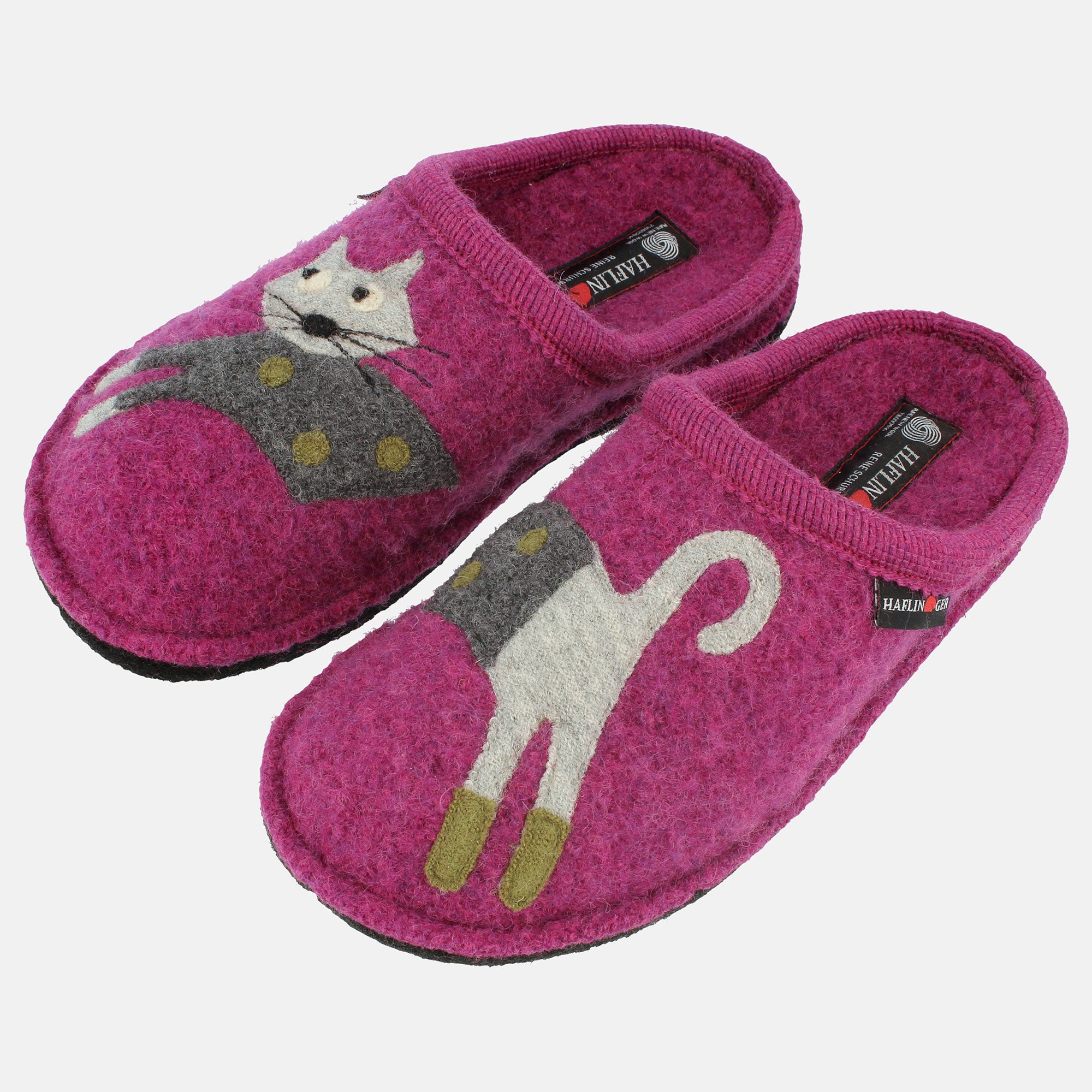 haflinger-flair-cucho-katzen-hausschuh-aus-schurwolle image 1