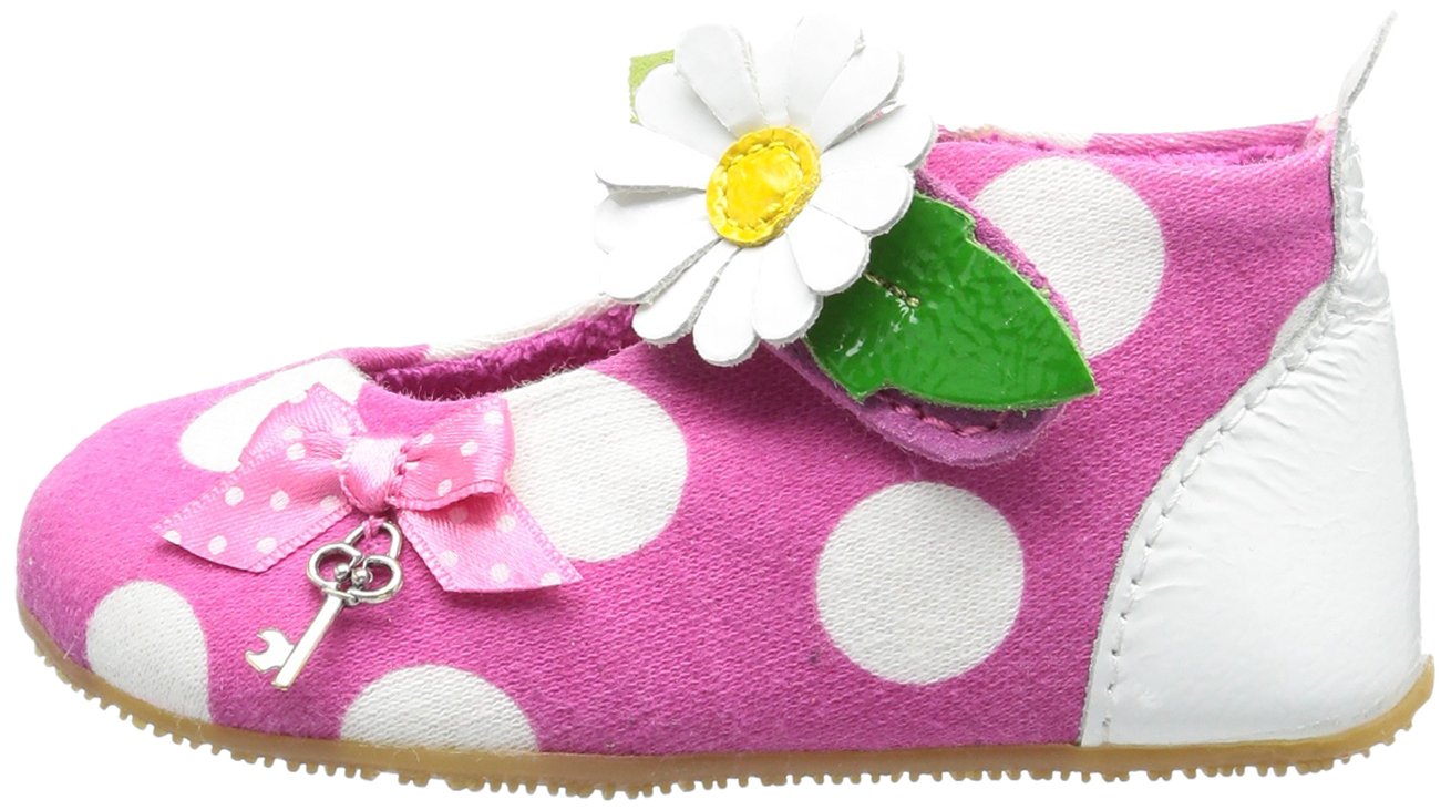 living-kitzb-hel-baby-ballerina-punkte-margerite-2305-lauflernschuh image 5