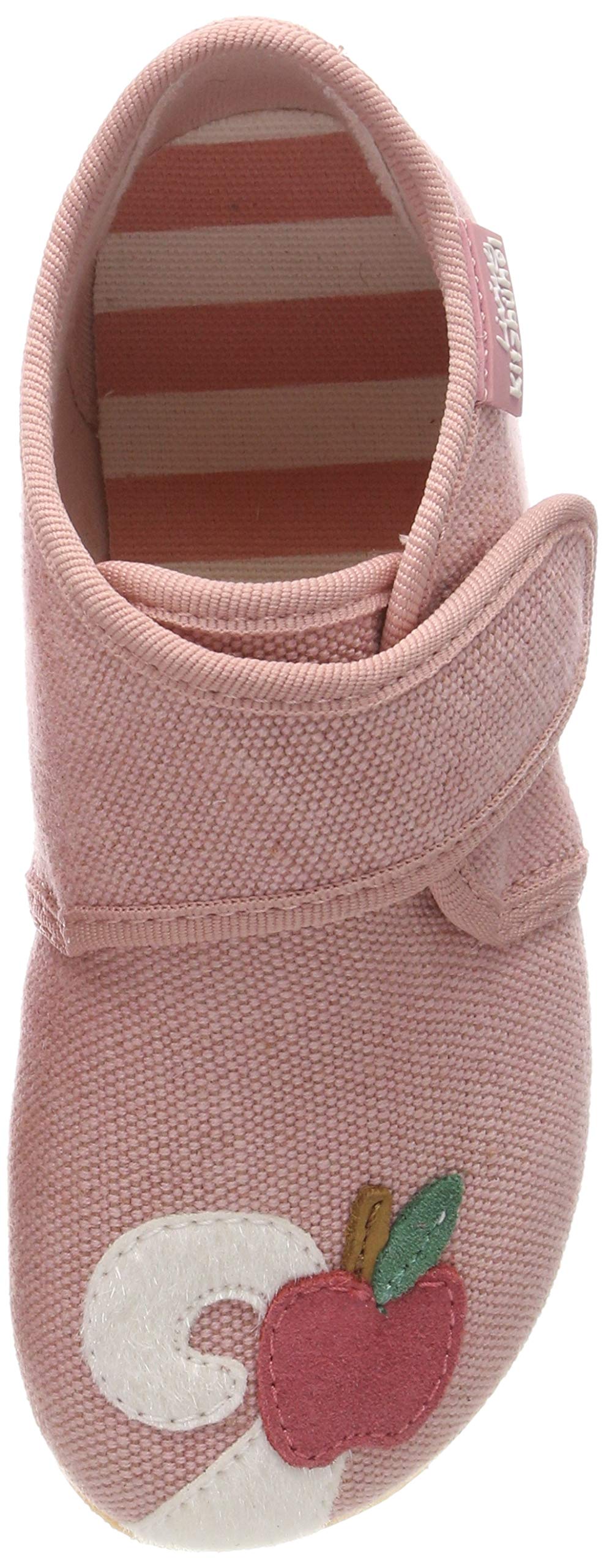 living-kitzb-hel-babyklettschuh-katze-und-apfel-m-dchen-hausschuhe image 7