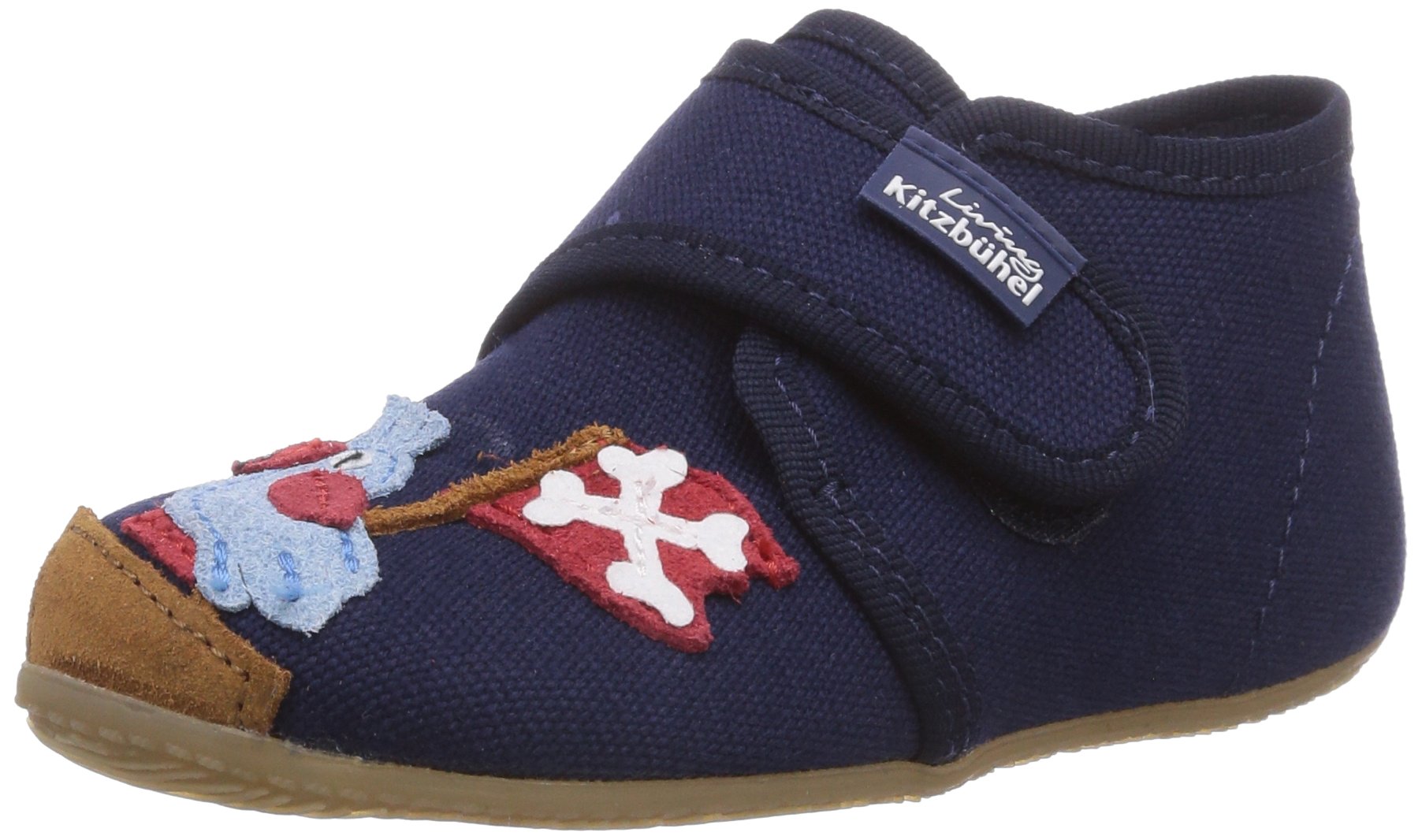 living-kitzb-hel-babyklettschuh-pirat-papagei-jungen-lauflernschuhe image 1