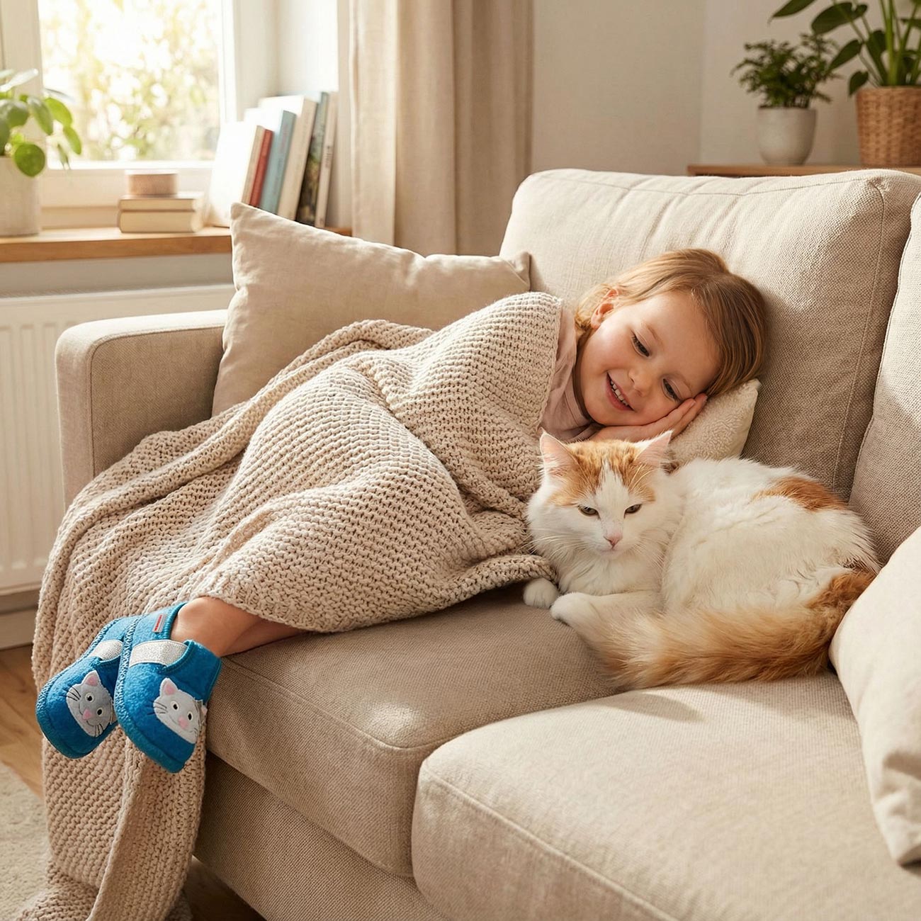 giesswein-trostadt-kinder-hausschuhe-schurwolle-katze-t-rkis image 6
