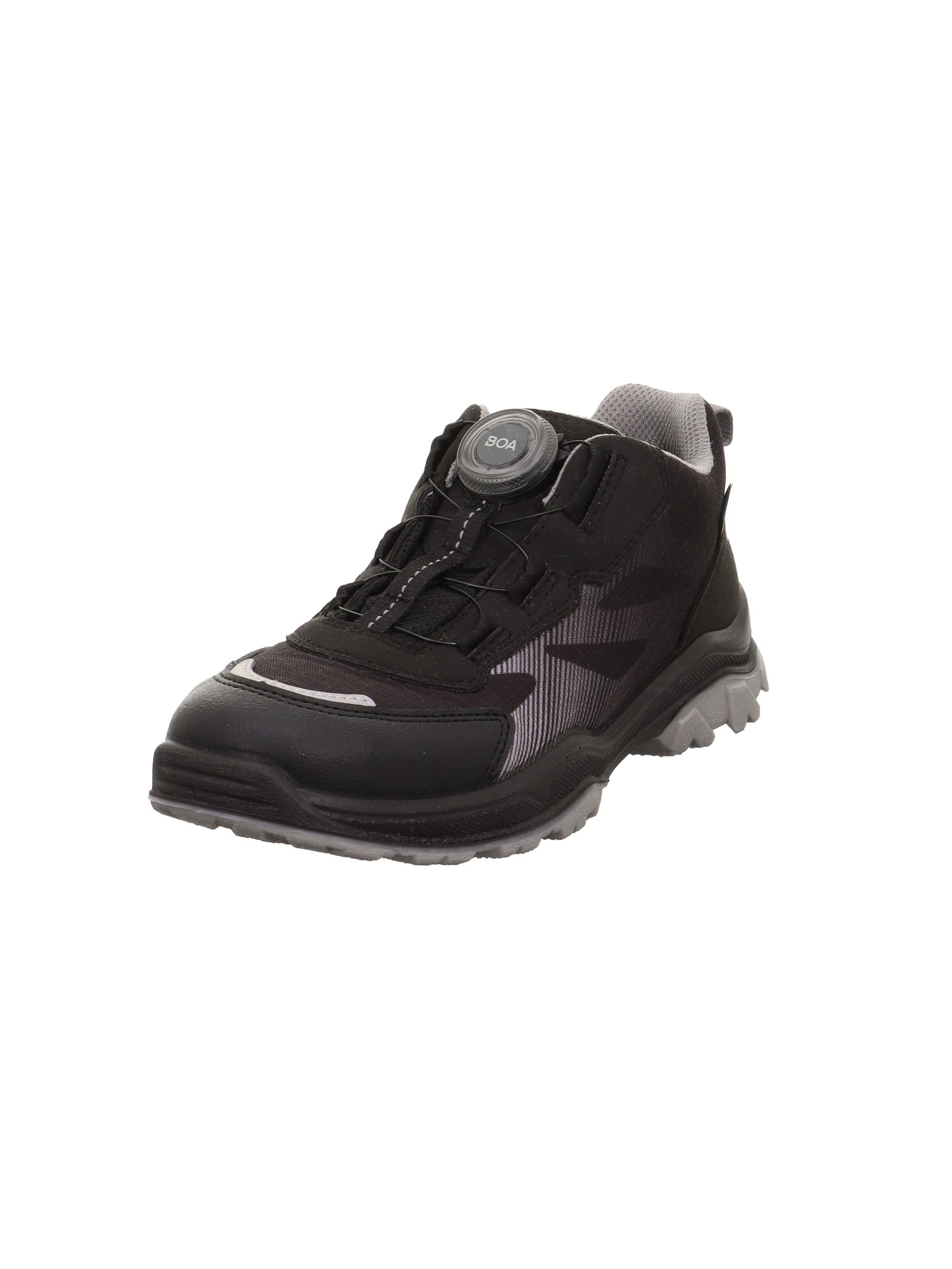superfit-jungen-jupiter-gore-tex-schwarz-hellgrau-0010-31-eu-weit-sneaker-mit-bo image 1