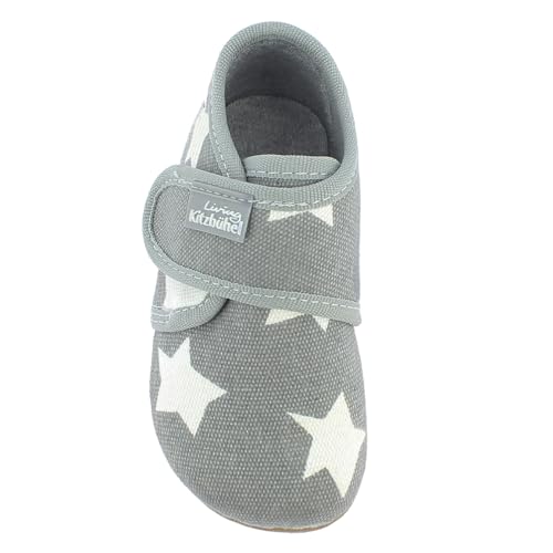 living-kitzb-hel-babyklettschuh-sterne-lauflern-hausschuh-mit-klett image 6