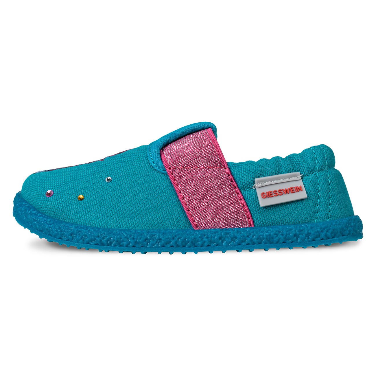 giesswein-aislingen-kinder-slipper-baumwolle-t-rkis image 4
