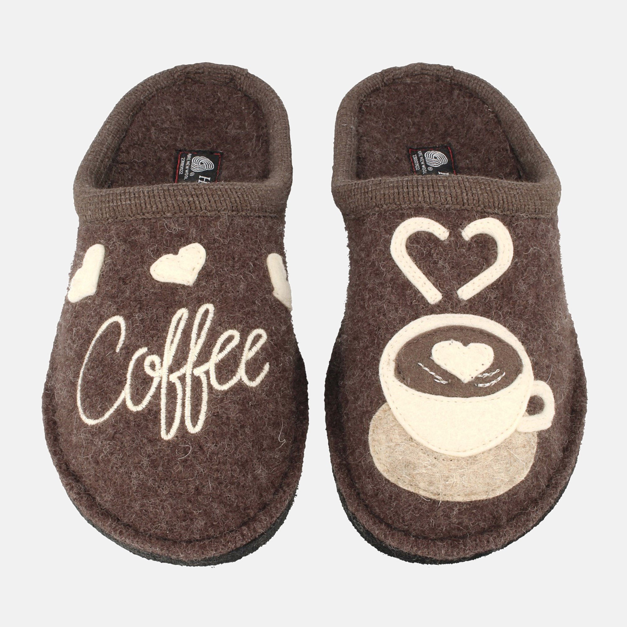 haflinger-flair-coffee-time-wollwalk-hausschuh-im-kaffee-design image 2