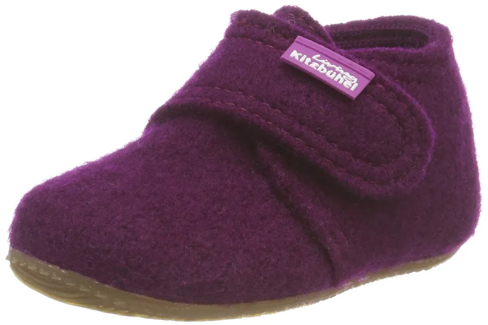 living-kitzb-hel-babyklett-uni-baby-m-dchen-hausschuhe image 1