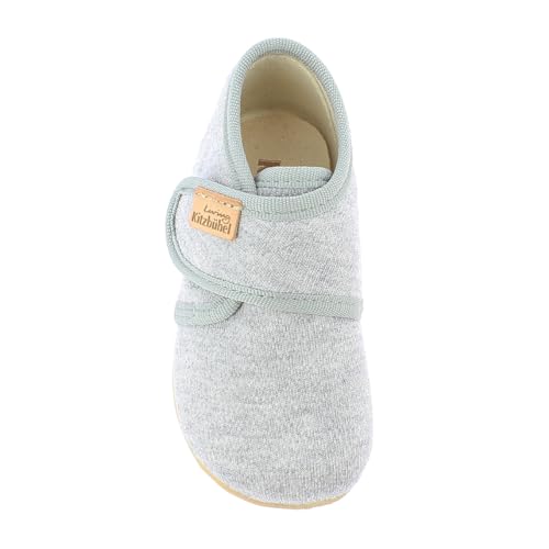 living-kitzb-hel-babyklett-jersey-unifarben-hausschuh-unisex-kinder image 8