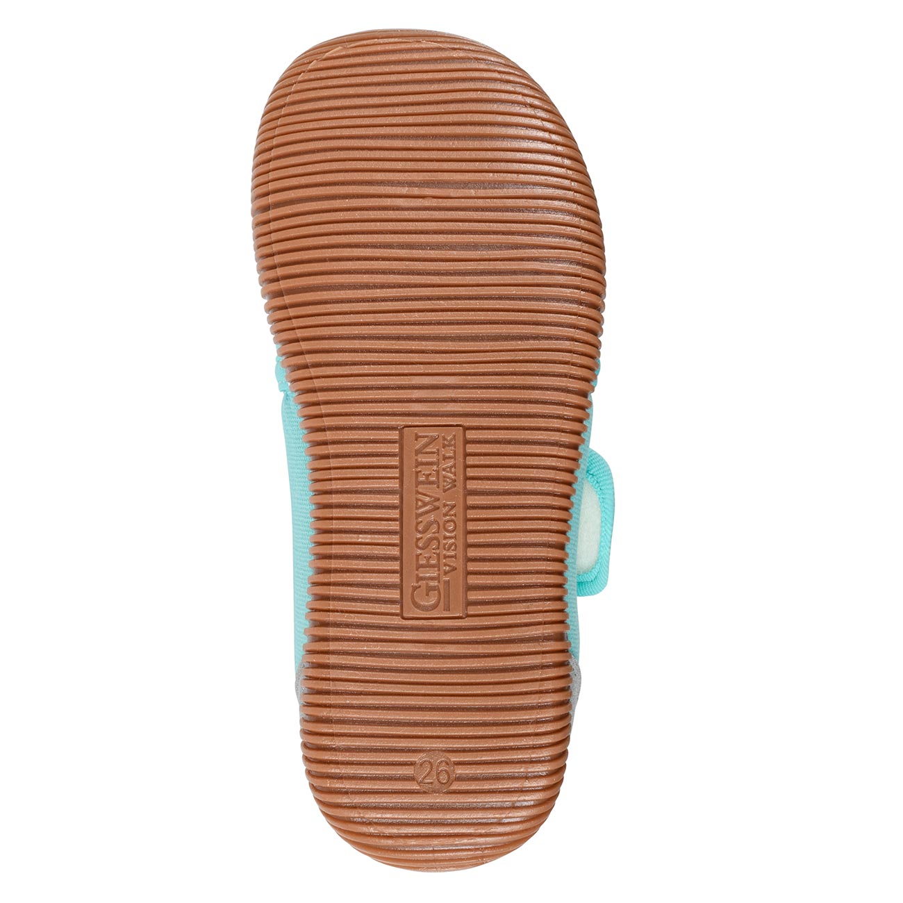 giesswein-sch-nsee-slim-fit-kinder-hausschuh-baumwolle-einhorn-gr-n-mit-klett image 5