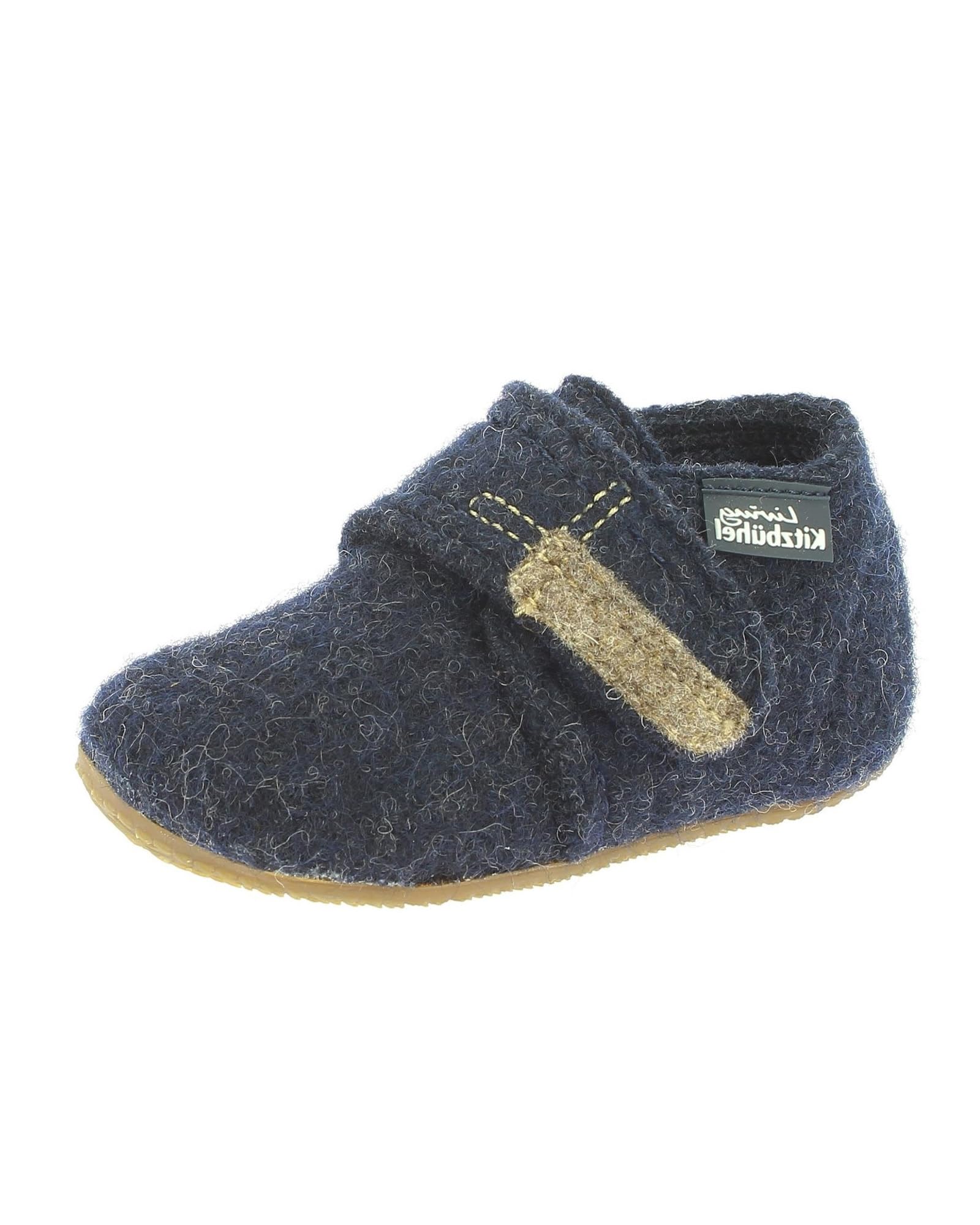living-kitzb-hel-filz-krabbelschuhe-baby-wolle-mit-klett image 1