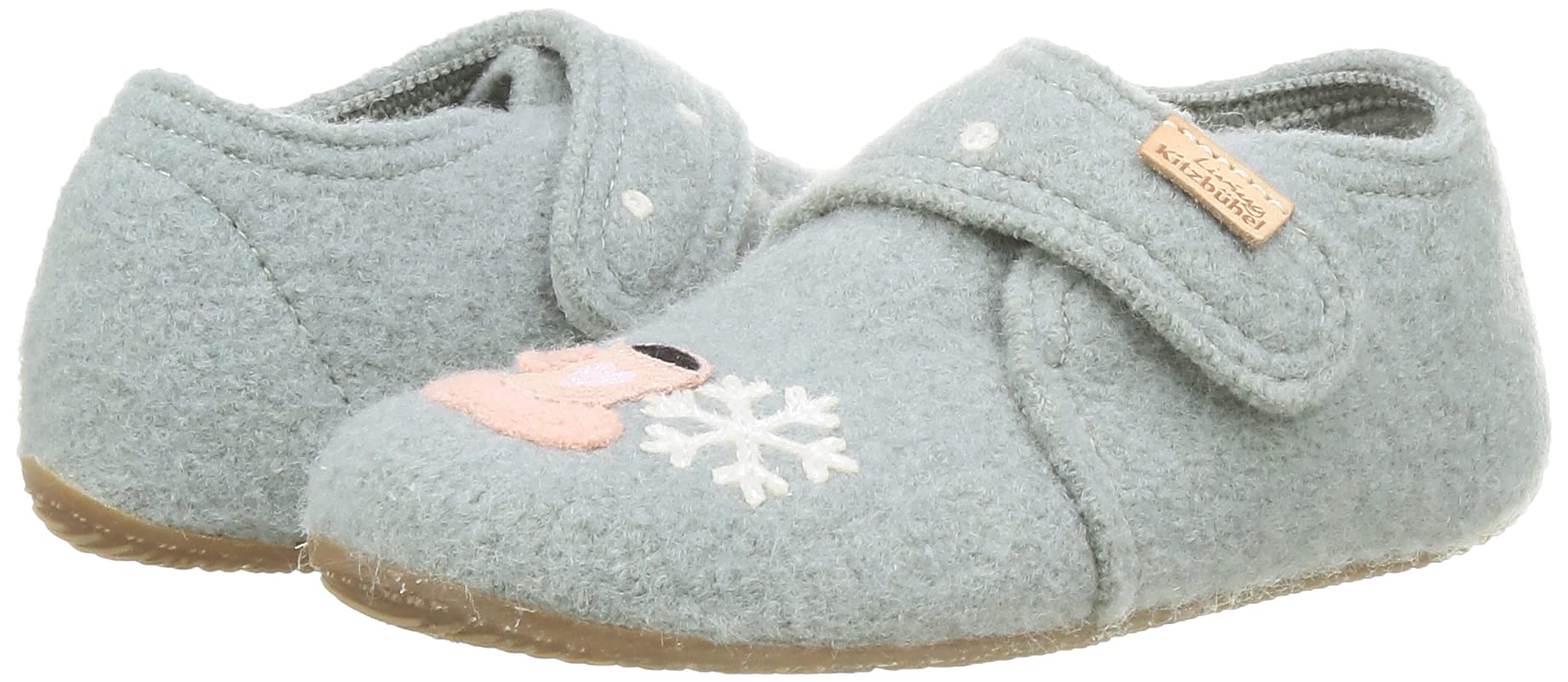 living-kitzb-hel-m-dchen-slipper-4008-0415-eisb-r-aus-schurwolle-hausschuh image 7