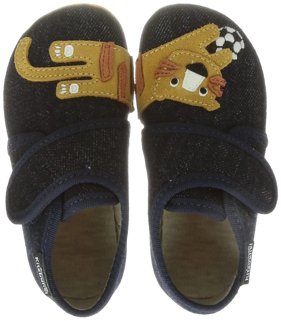 living-kitzb-hel-babyklettschuh-tiger-fu-ball-hausschuh-jungen image 6