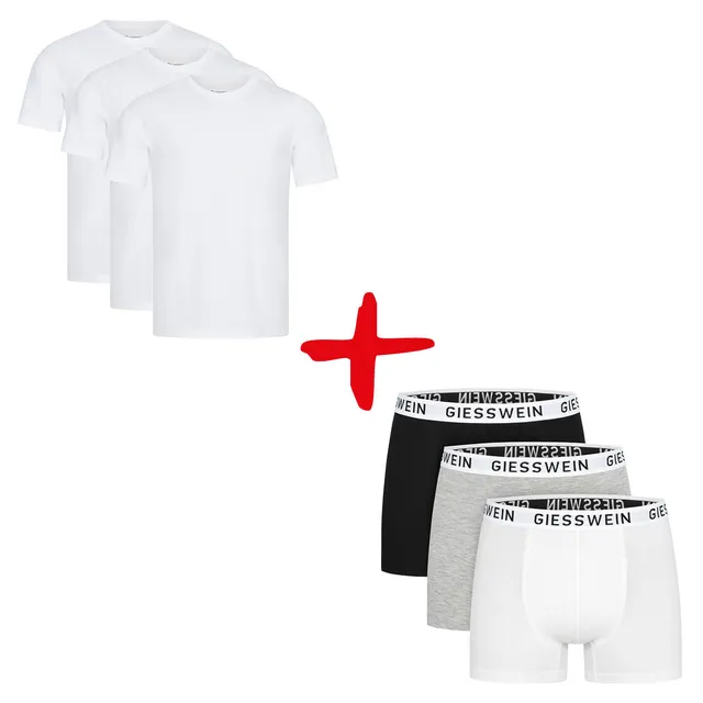giesswein-bundle-organic-boxershorts-3er-pack-t-shirt-men-3er-pack image 1