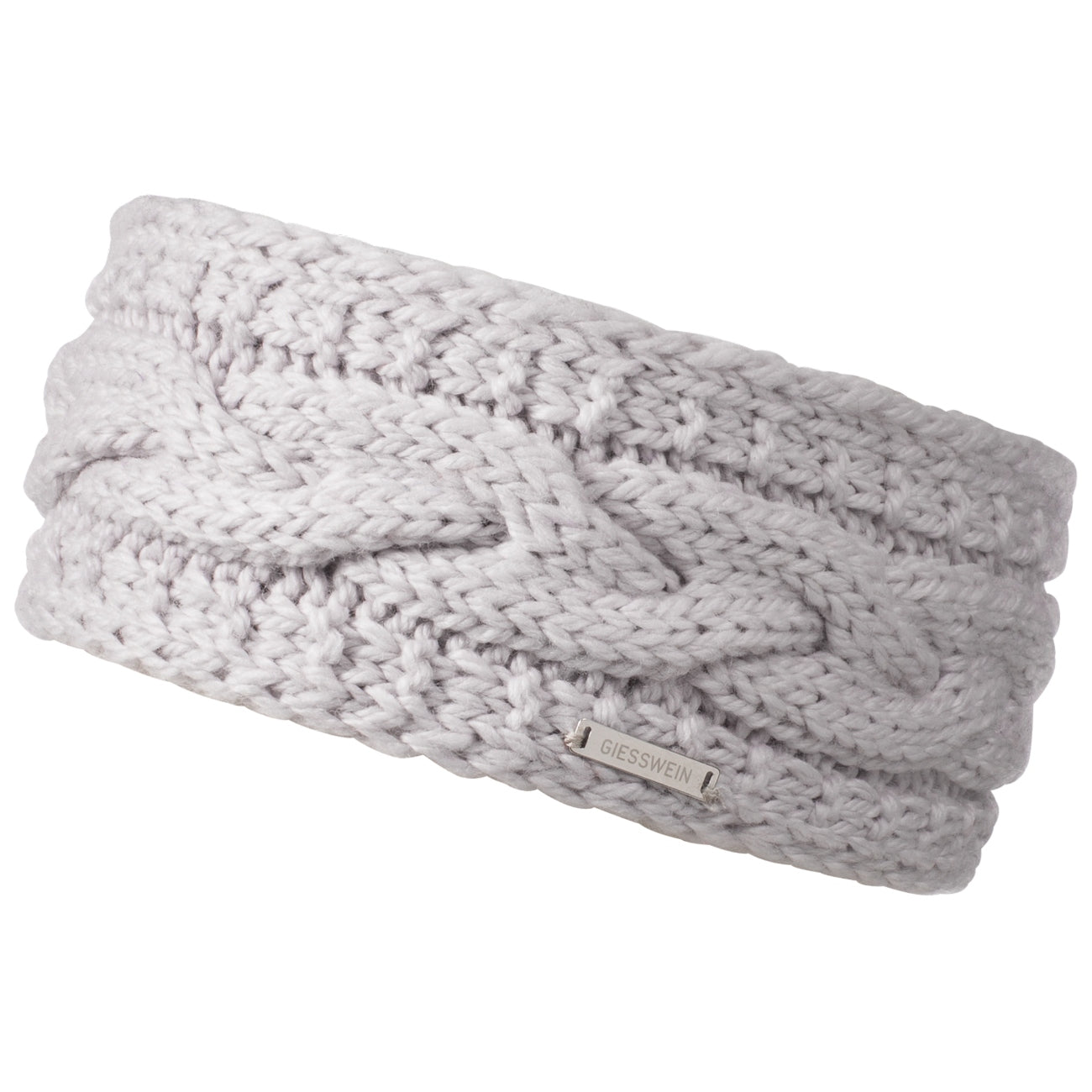 giesswein-headband-stirnberg-stirnband-damen-schwarz-zopfmuster-fleece image 4
