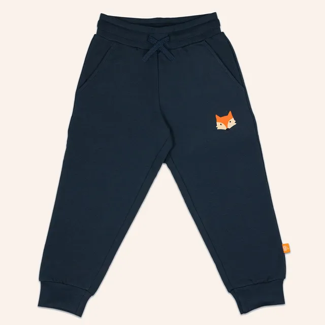 orangenkinder-fox-jogginghose-blau-kinder-jogginghose-aus-reiner-baumwolle image 1