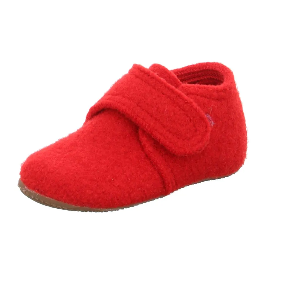 living-kitzb-hel-modell-3005-baby-klett-hausschuh-schurwolle-rot-gr-18-26 image 1