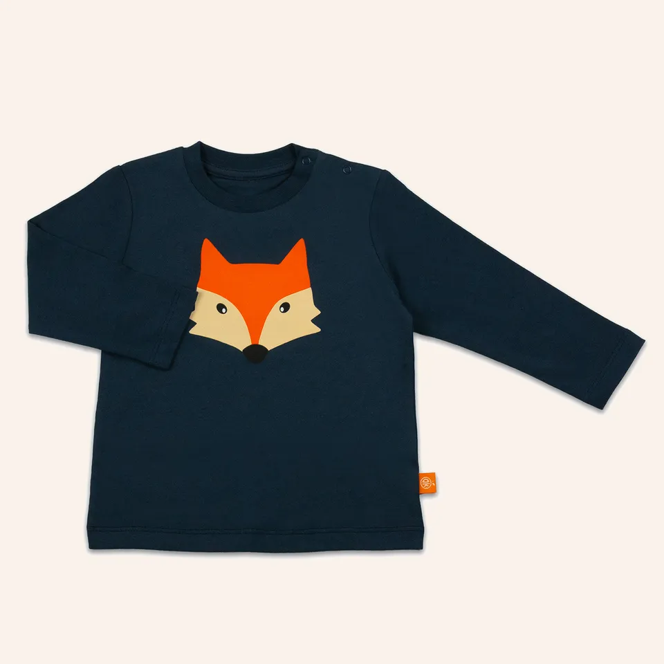 orangenkinder-fox-langarmshirt-blau-kinder-longsleeve-aus-baumwoll-jersey-2 image 1