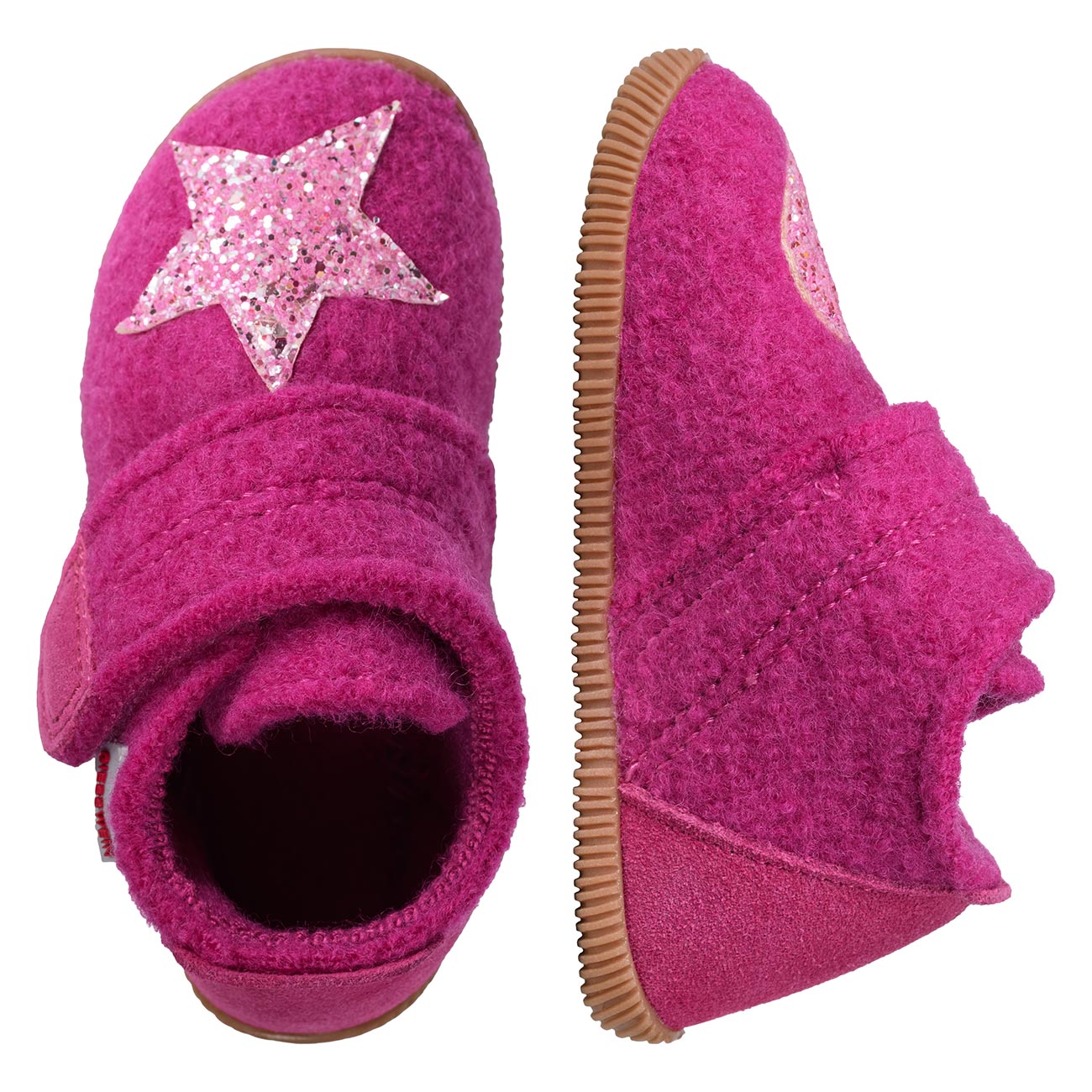 giesswein-osterberg-slim-fit-kinder-hausschuh-wolle-sterne-pink image 3