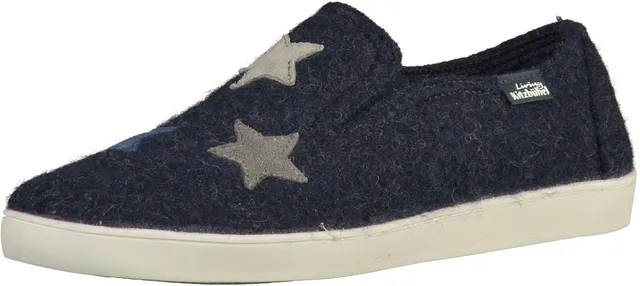 living-kitzb-hel-3241-slipper-dunkelblau-walk-hausschuh-aus-schurwolle image 1