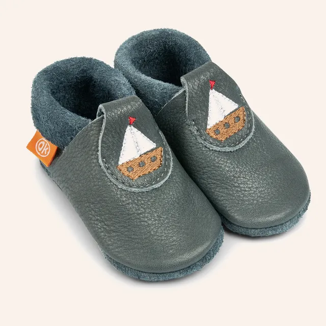 orangenkinder-krabbel-hausschuhe-skippy-boot-kita-barfu-indoor-schuh image 1