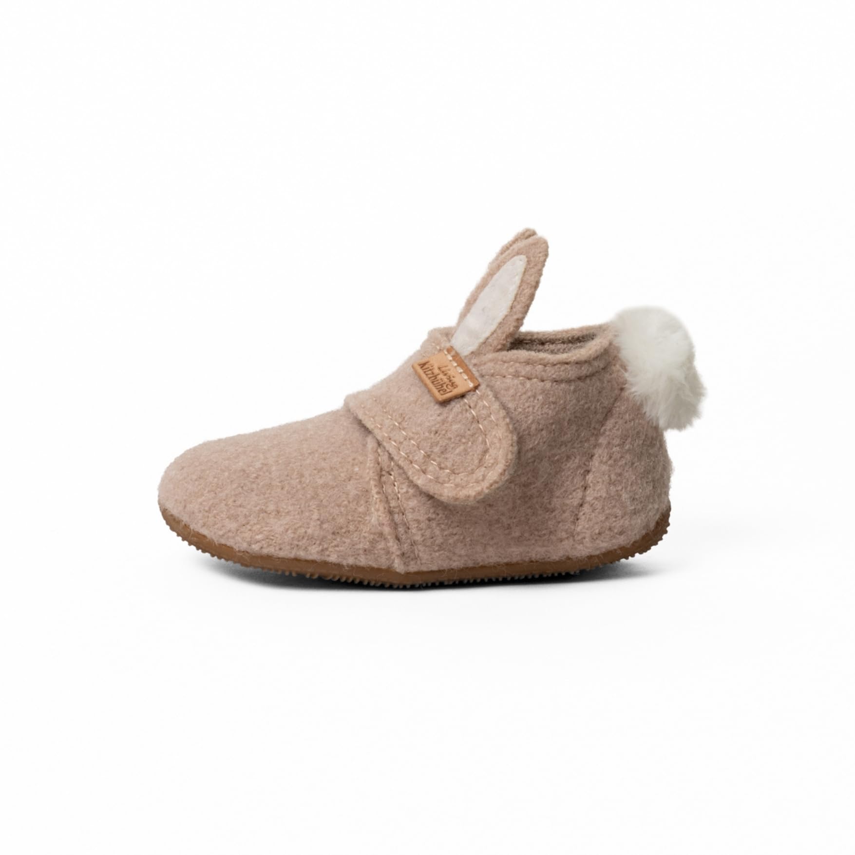living-kitzb-hel-3805-m-dchen-klett-slipper-hase-schurwolle-hoher-schaft image 2