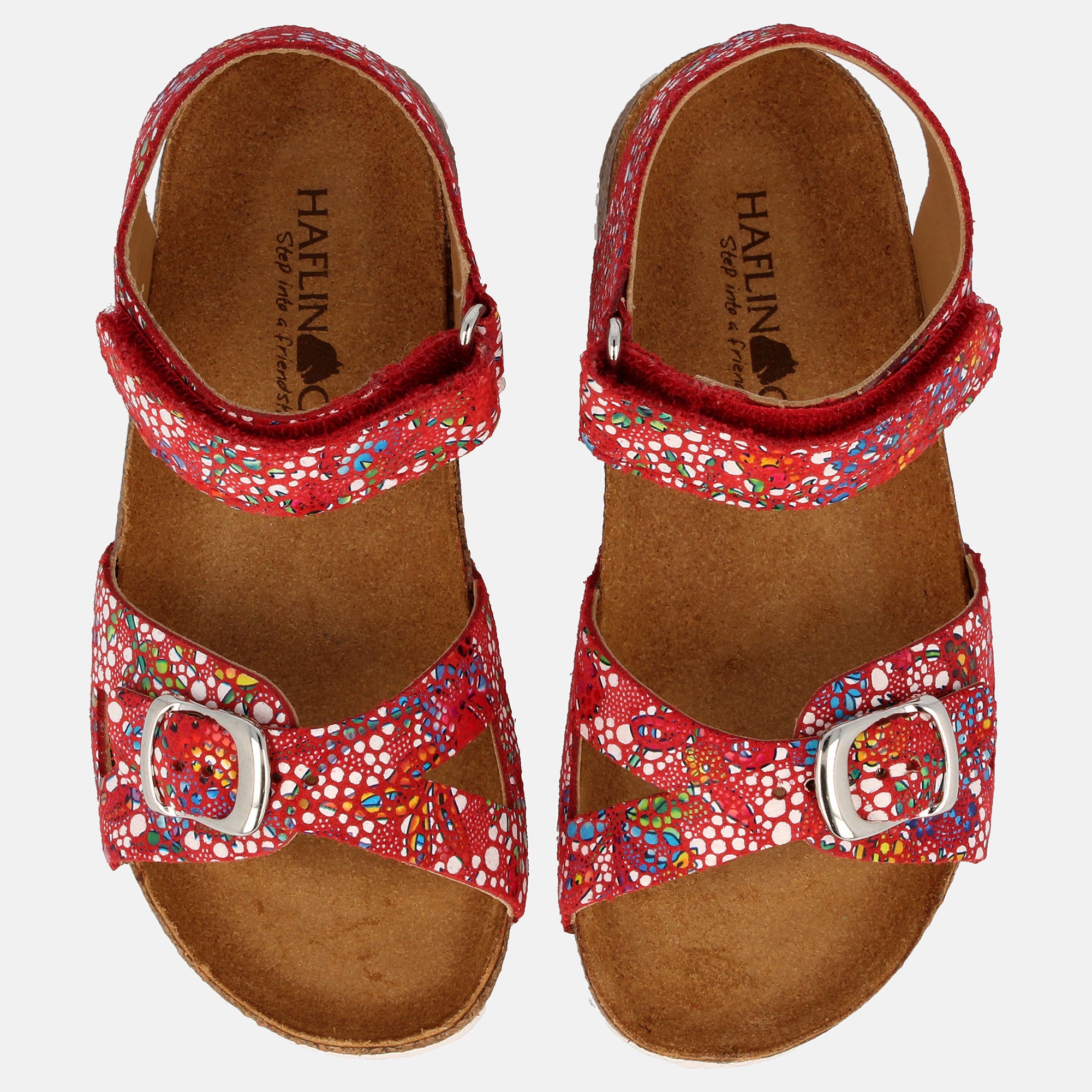 haflinger-fritzi-mosaico-kinder-korksandale-sommer image 3