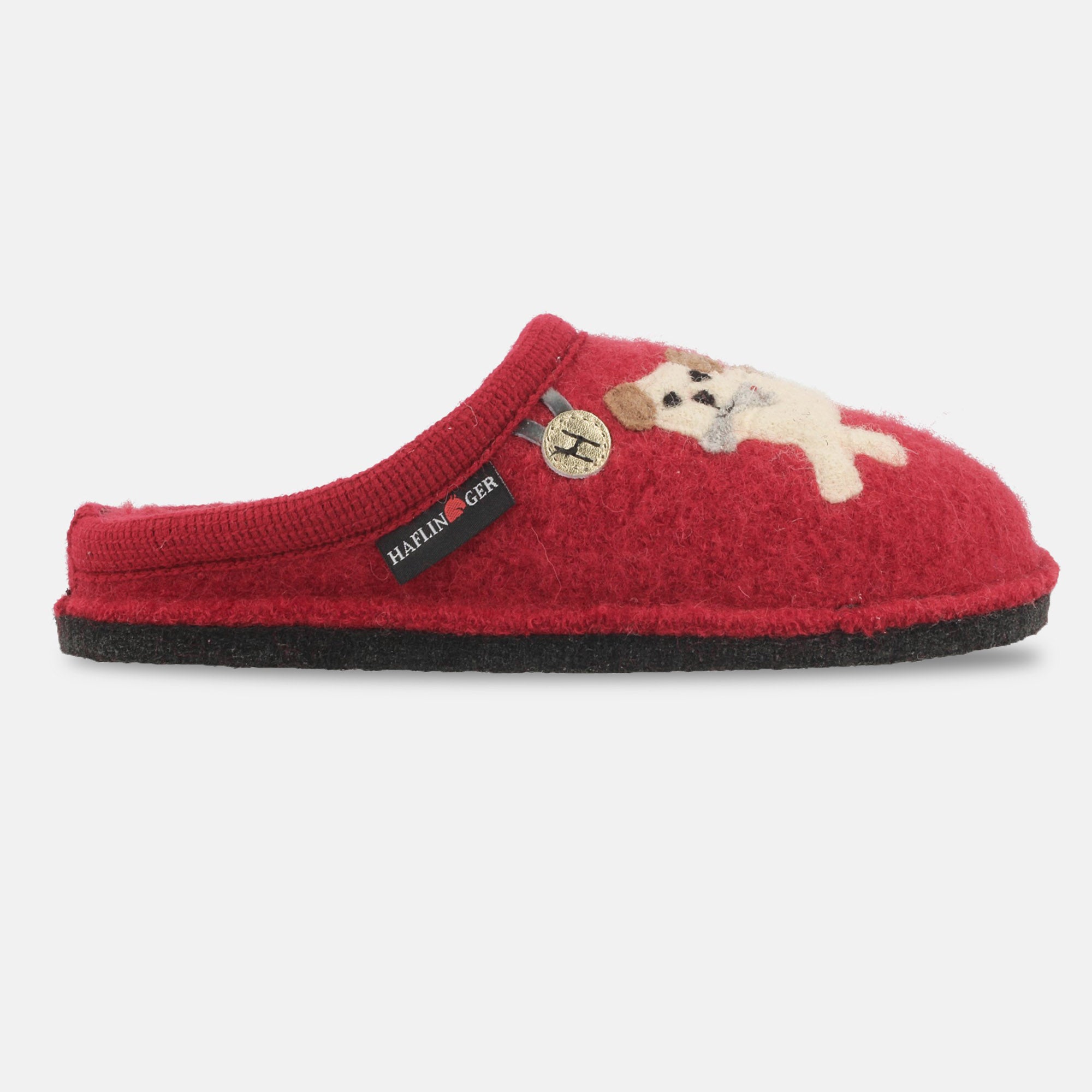 haflinger-flair-fido-wollwalk-hausschuh-mit-hundemotiv image 7