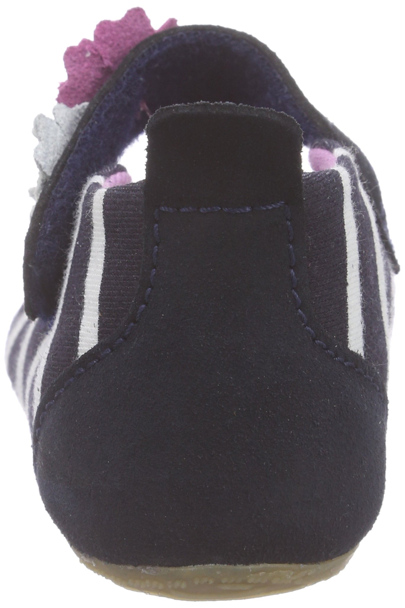 living-kitzb-hel-baby-ball-streifen-wei-mit-blumen-m-dchen-ballerina-hausschuh image 3