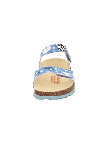 superfit-fussbettpantoffel-m-dchen-t-rkis-mehrfarbig-8400 image 7