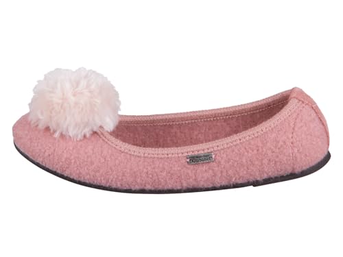 living-kitzb-hel-3812-ballerina-hausschuh-peach-schurwolle-slipper-damen image 7
