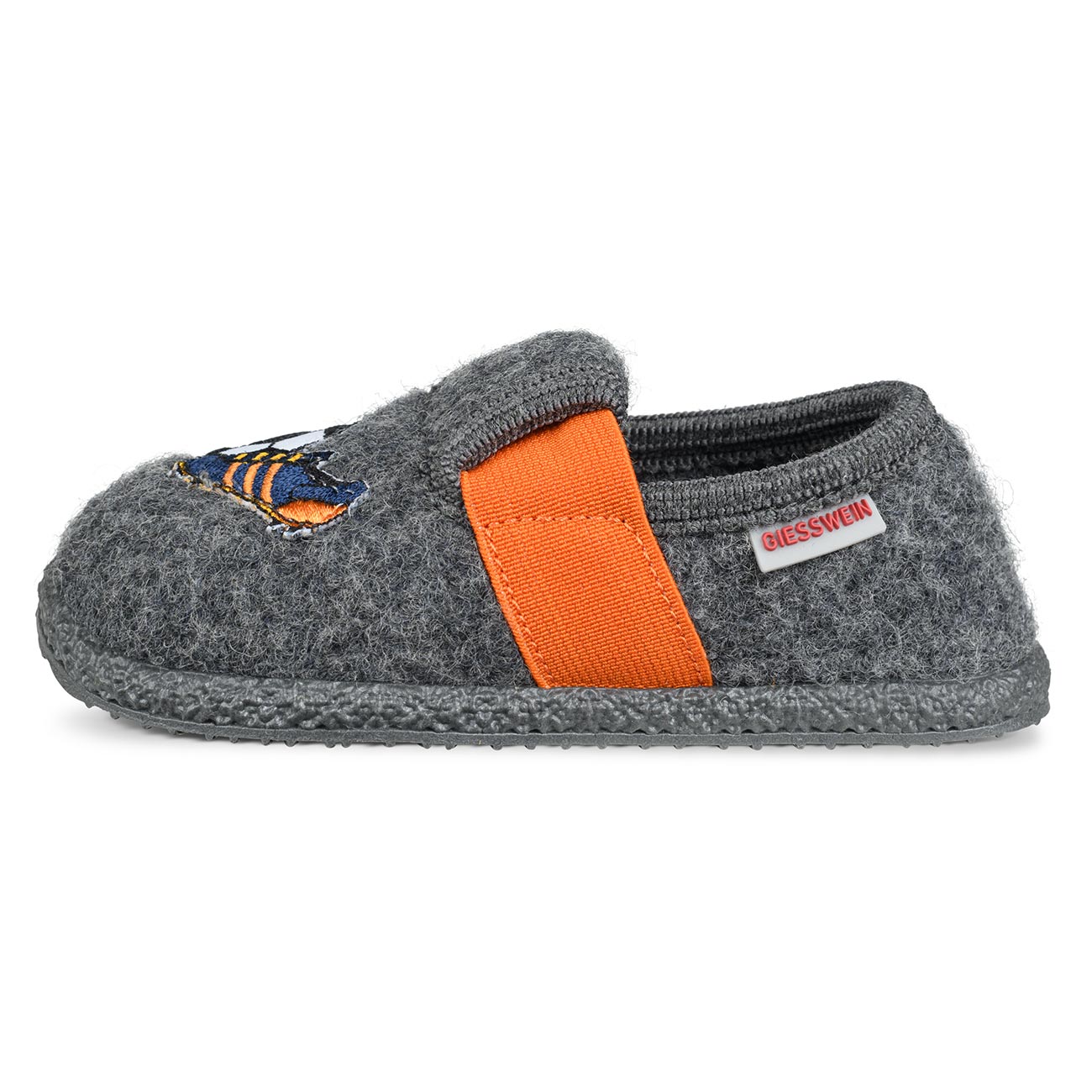 giesswein-tacherting-kinder-hausschuhe-wolle-grau-orange image 4